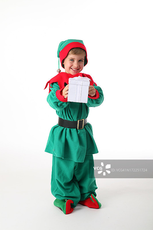 圣诞老人小助手图片素材