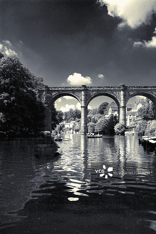 克纳雷斯伯勒桥图片素材