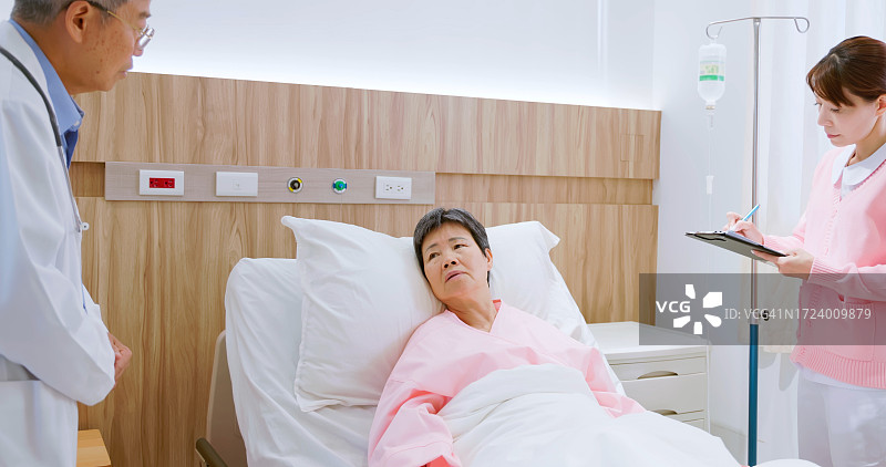 医院病房里的医疗团队图片素材