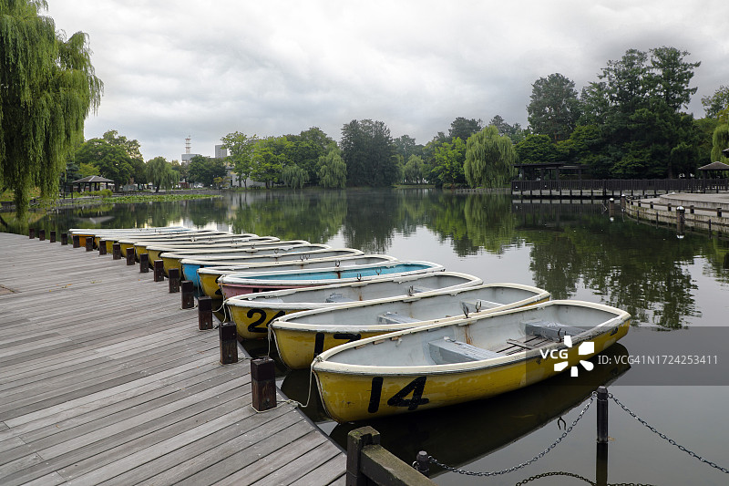 常磐公园千鸟渊图片素材
