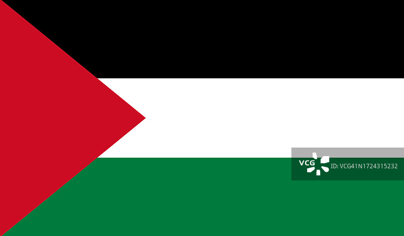 巴勒斯坦国旗图片素材