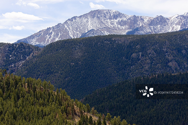 派克峰图片素材