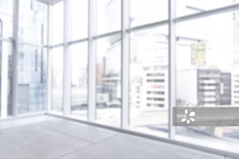 模糊抽象玻璃幕墙建筑背景图片素材