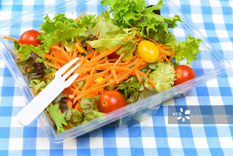 可食用健康沙拉图片素材