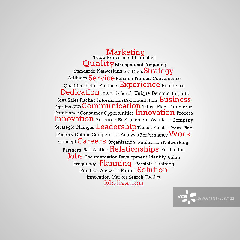 红色营销术语图片素材