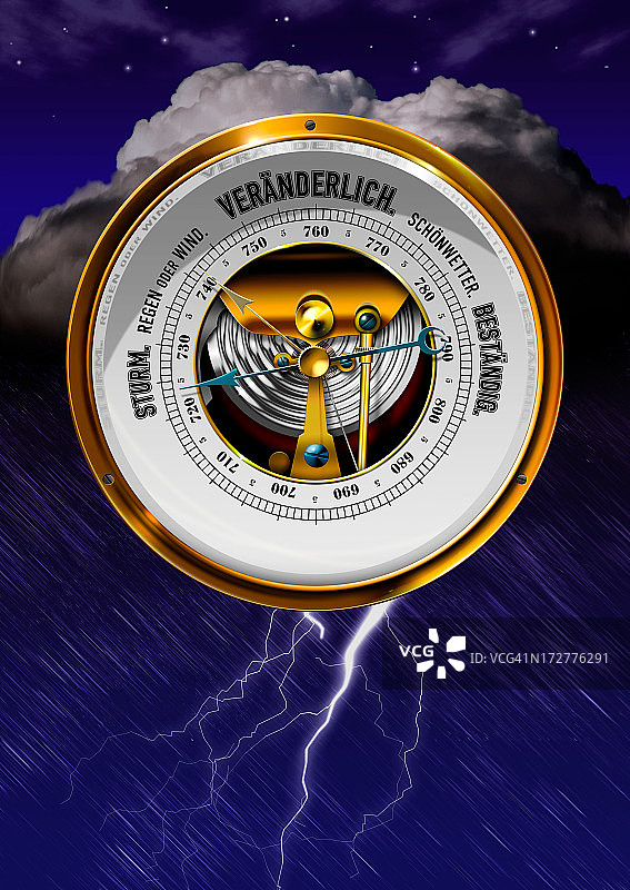 风暴逼近图片素材