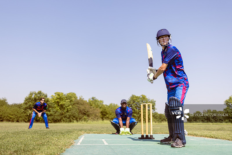 板球击球手图片素材