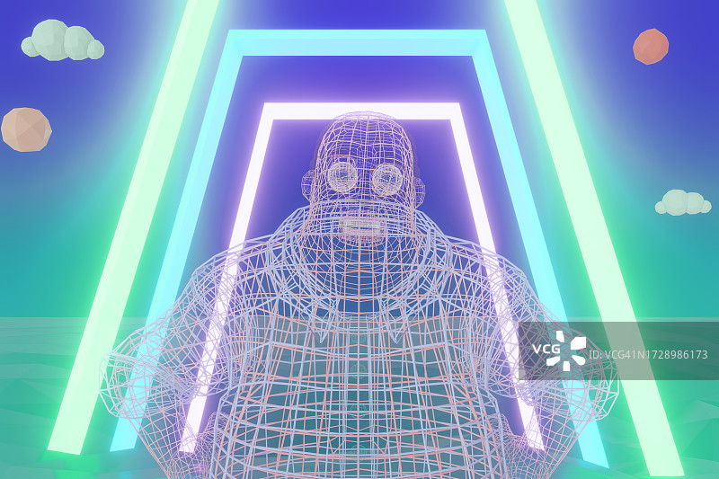 元宇宙的入口和化身图片素材