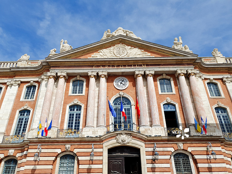 法国图卢兹市政厅图片素材