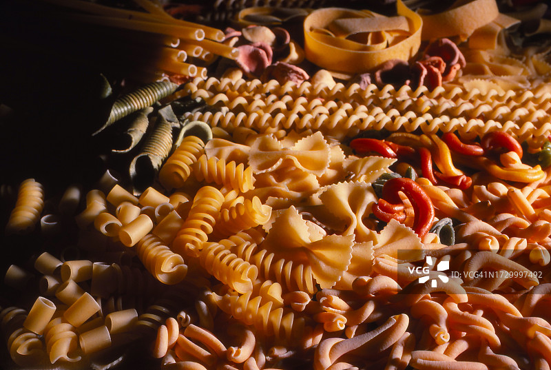 混合意大利面图片素材