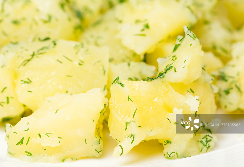 盘子里食物的特写图片素材