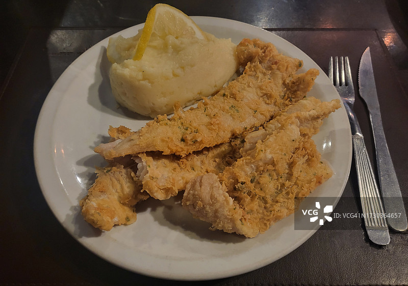 鳕鱼片图片素材