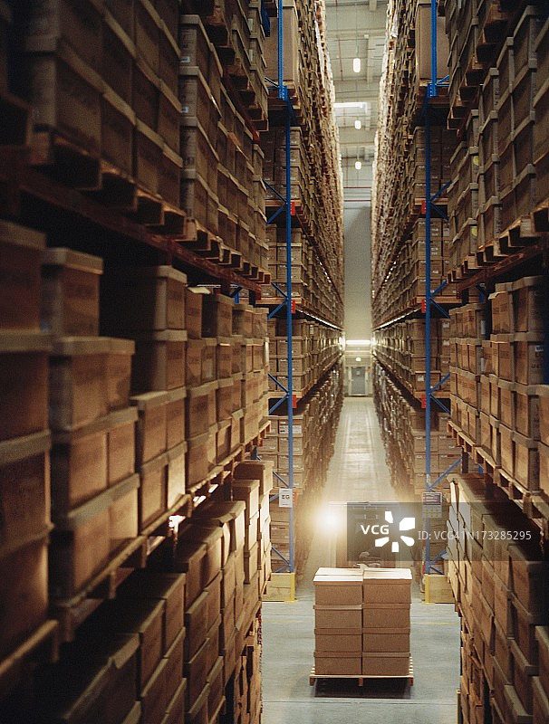 档案设施中的叉车图片素材