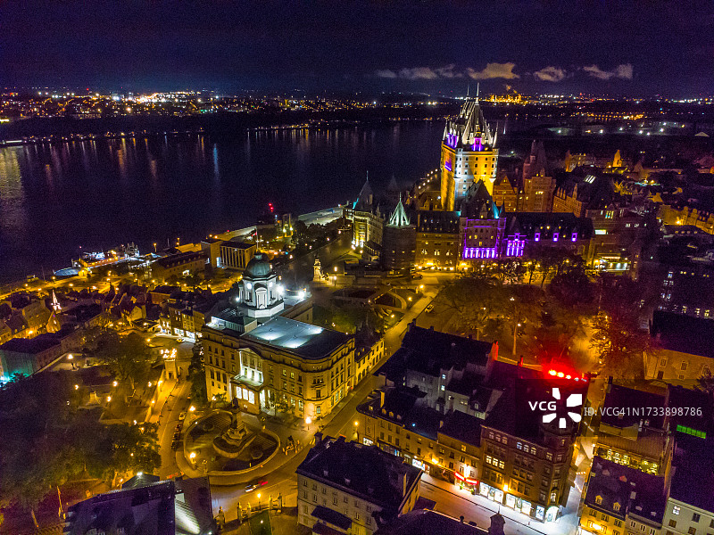 芳堤娜城堡酒店鸟瞰图片素材