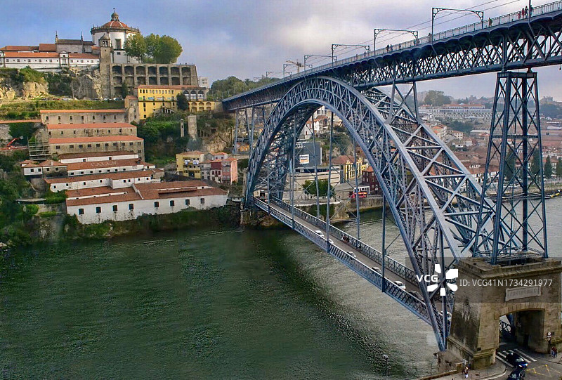 波尔图的路易斯一世大桥图片素材