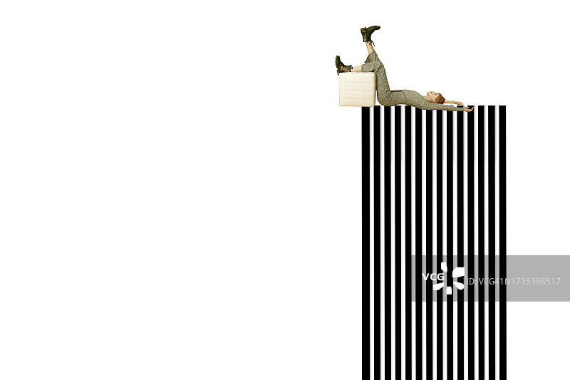 与立方体共舞图片素材