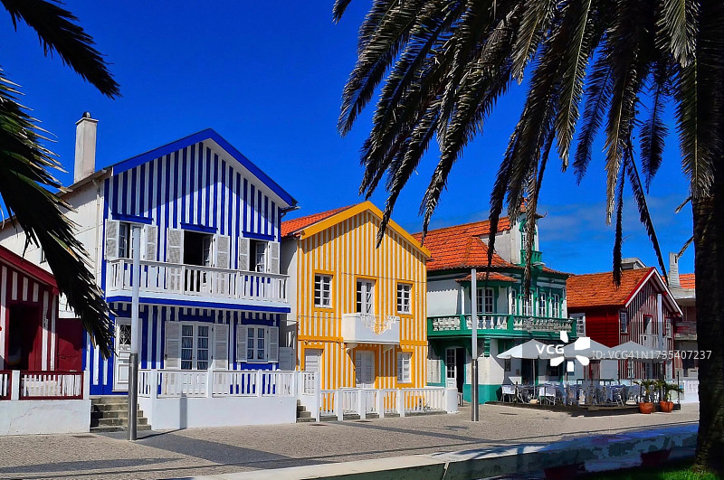 科斯塔诺瓦传统建筑图片素材