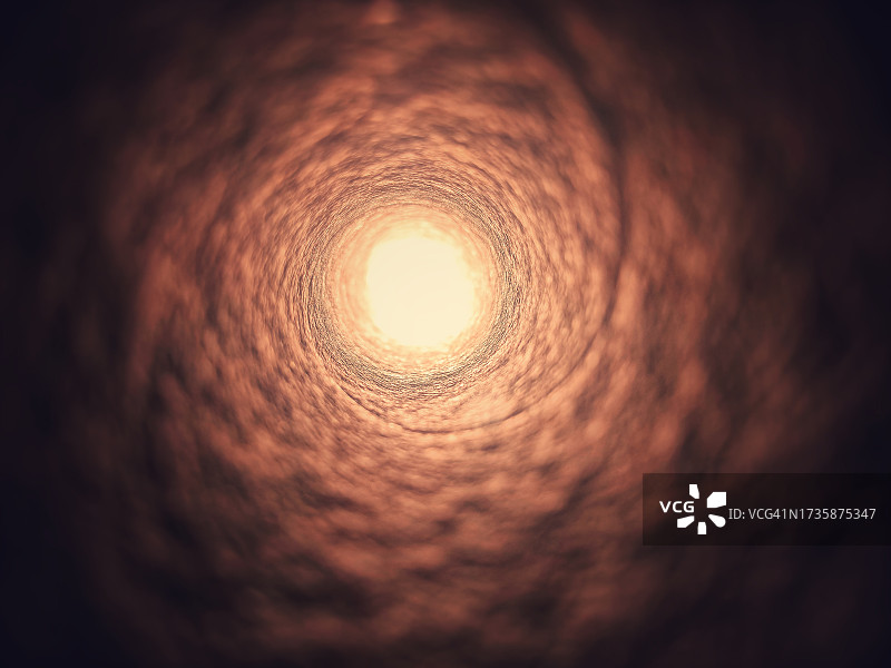 光之隧道图片素材