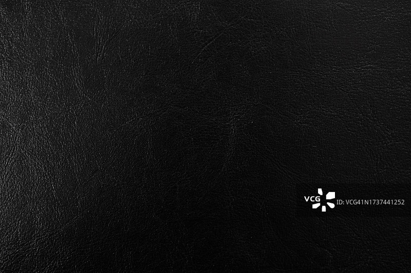 黑色皮革纹理背景特写图片素材