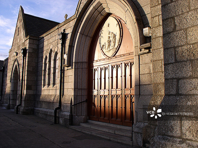 教堂门图片素材