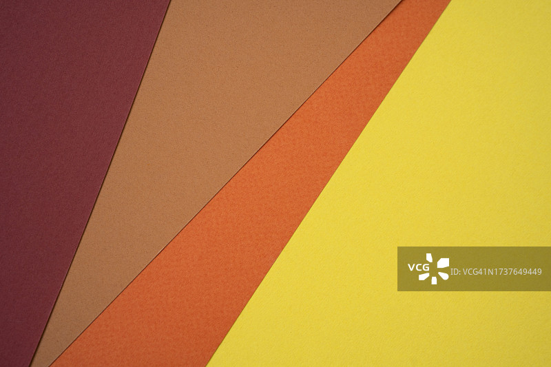 对角线几何纸张背景 黄红橙色图片素材