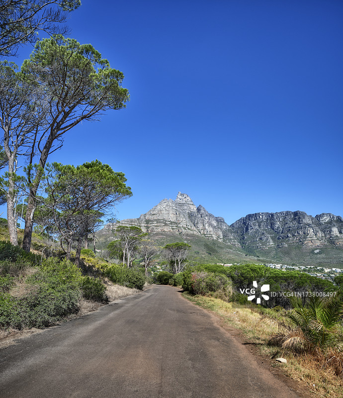 西开普省的山路图片素材