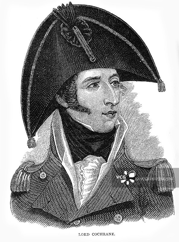 托马斯·科克伦海军上将图片素材