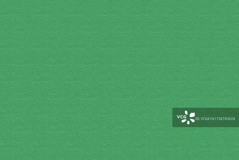 绿色皮革纹理表面全景图片素材