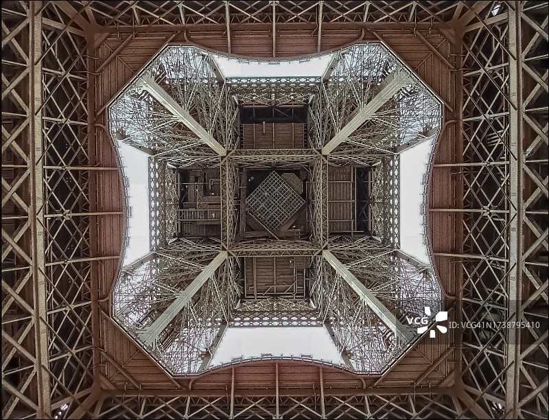 埃菲尔铁塔下方图片素材