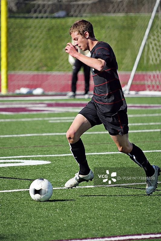 足球球门侧面图图片素材