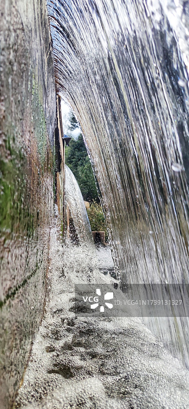 瀑布细节图片素材