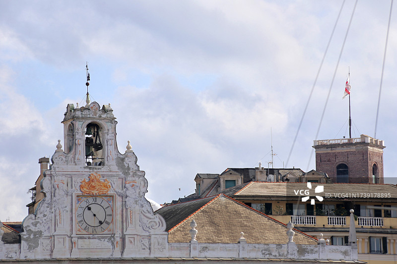 热那亚历史中心图片素材