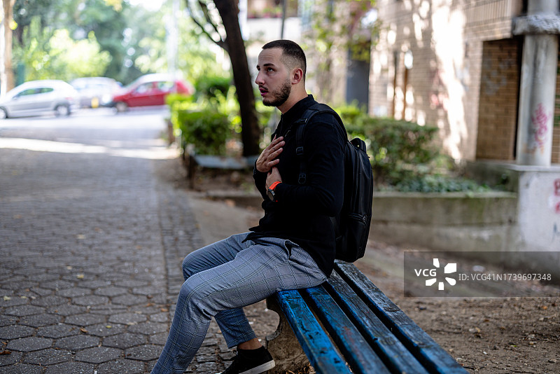 田园诗般的中断图片素材