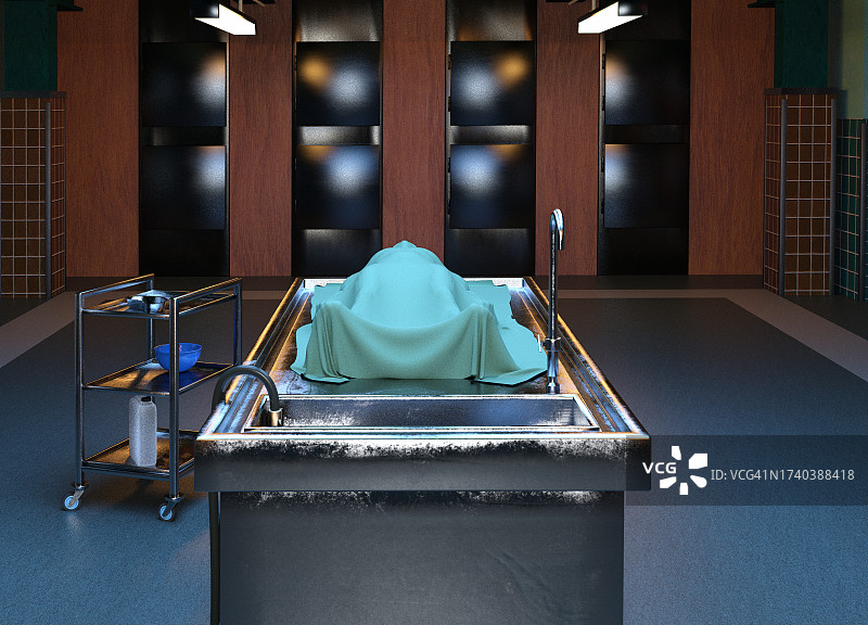 太平间插图图片素材