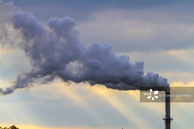 埃纳省糖厂烟囱图片素材