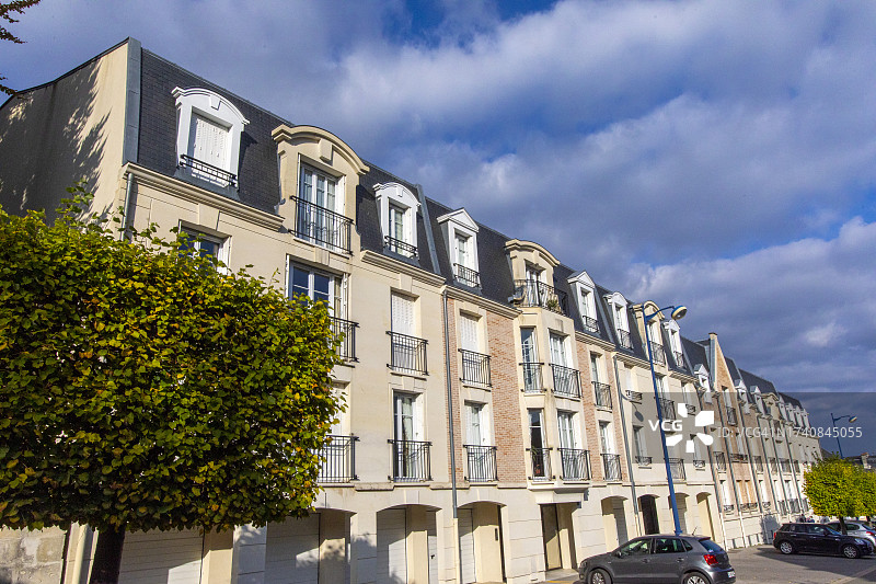 欧洲法国大东部埃纳省索issons图片素材