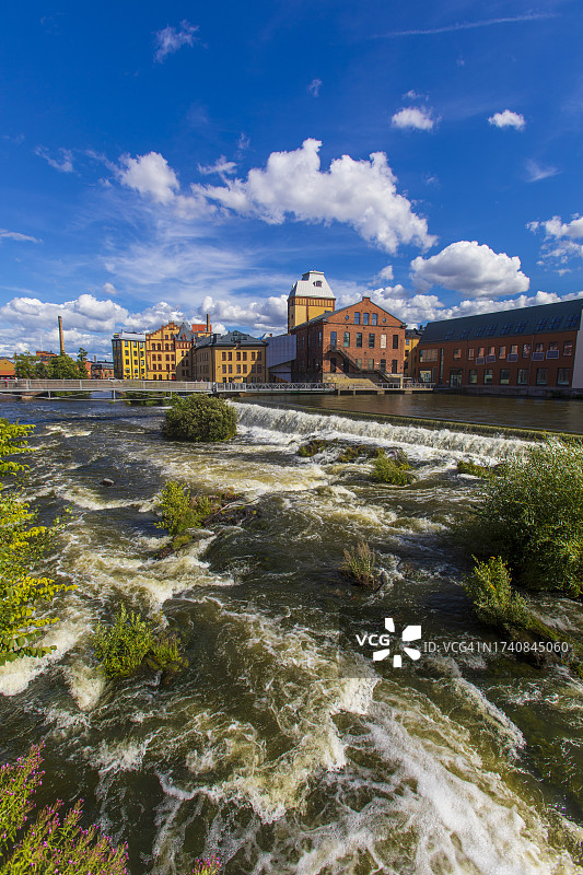 欧洲，斯堪的纳维亚，瑞典，北雪平风光图片素材