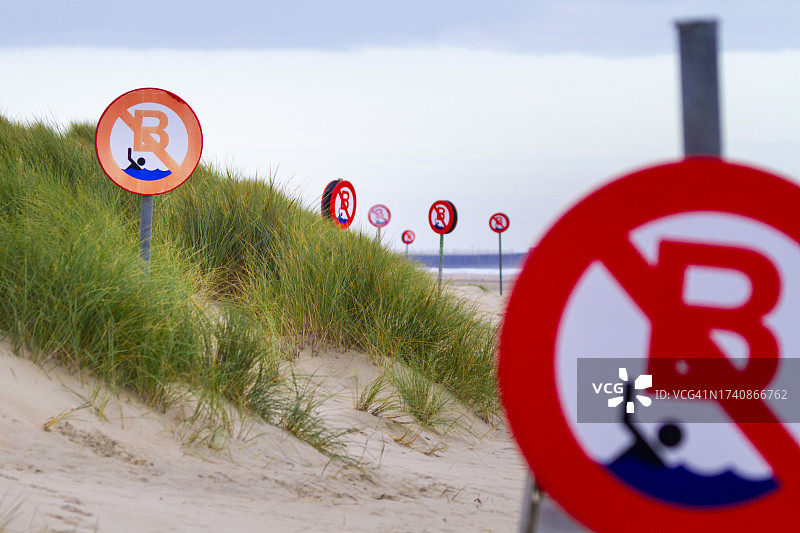 欧洲比利时西弗兰德省泽布吕赫图片素材