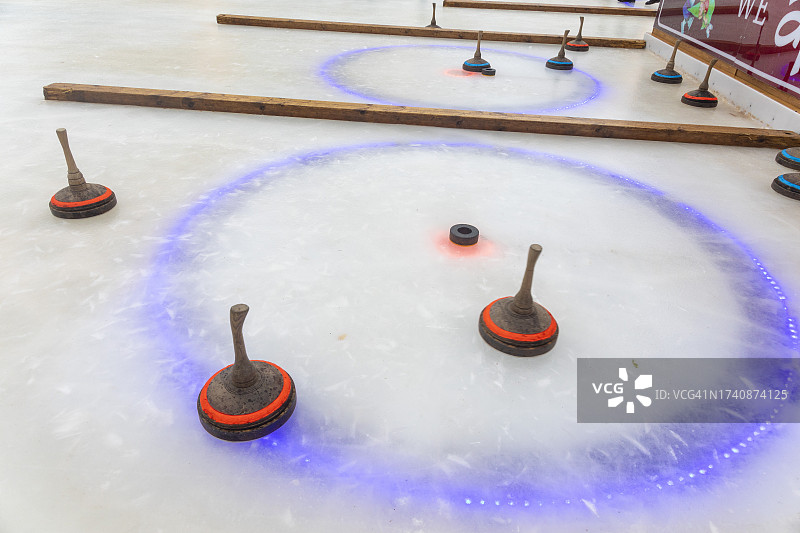 德国科隆：冰壶运动图片素材