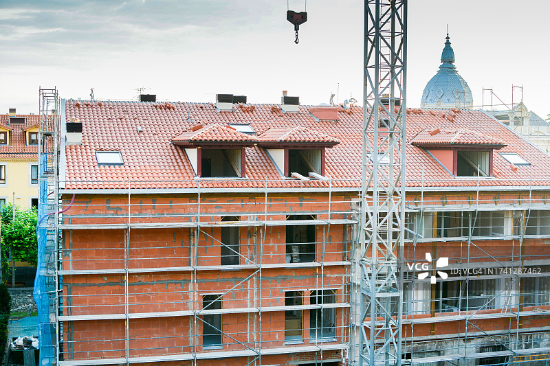 在建楼宇图片素材