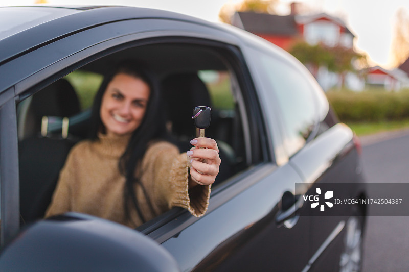 第一次购车图片素材