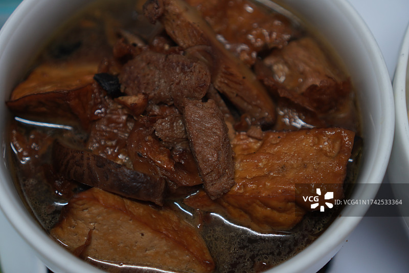 红烧豆腐（素食）图片素材