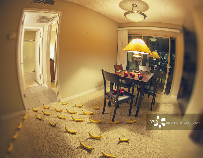 超现实主义艺术内饰图片素材