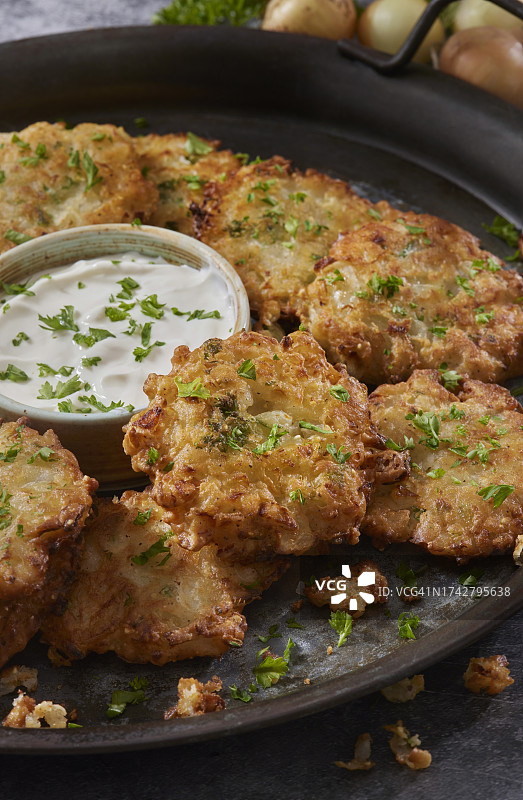 香脆炸洋葱圈图片素材