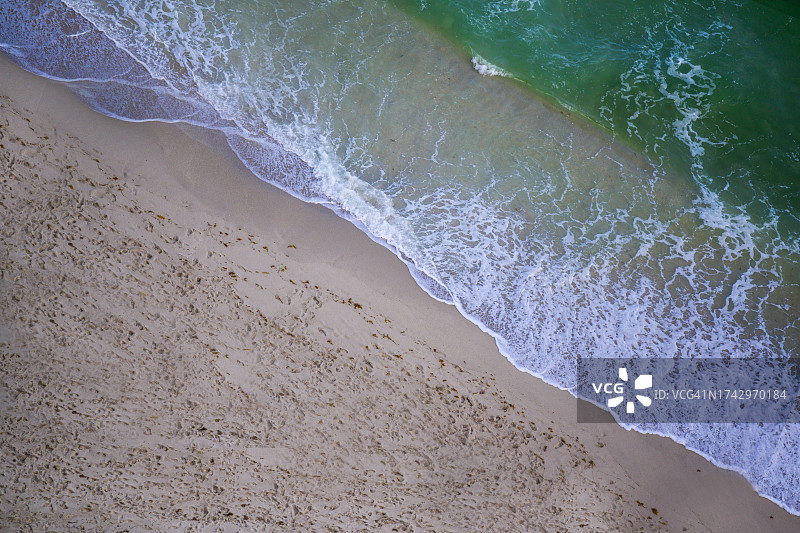 美国佛罗里达州迈阿密海滩航拍景观图片素材