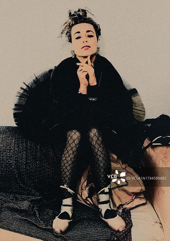 芭蕾舞女演员图片素材