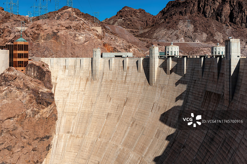 美国胡佛水坝图片素材
