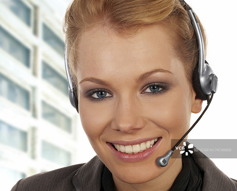 客户服务接线员图片素材