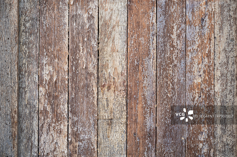 剥落的棕色旧木纹理抽象木质背景图片素材