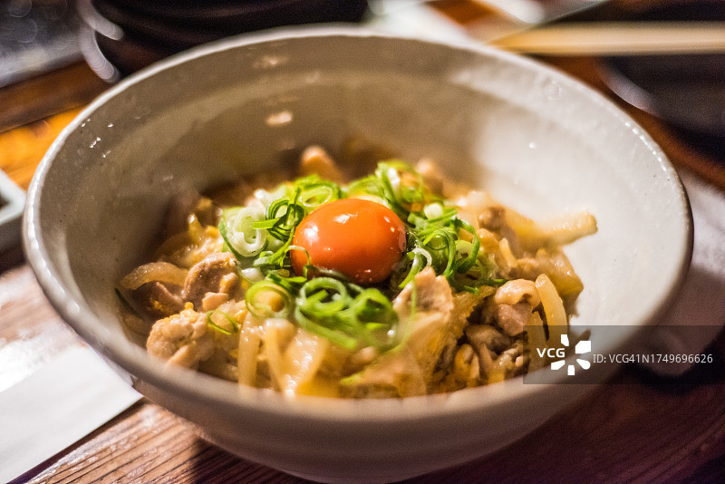 手打乌冬面图片素材